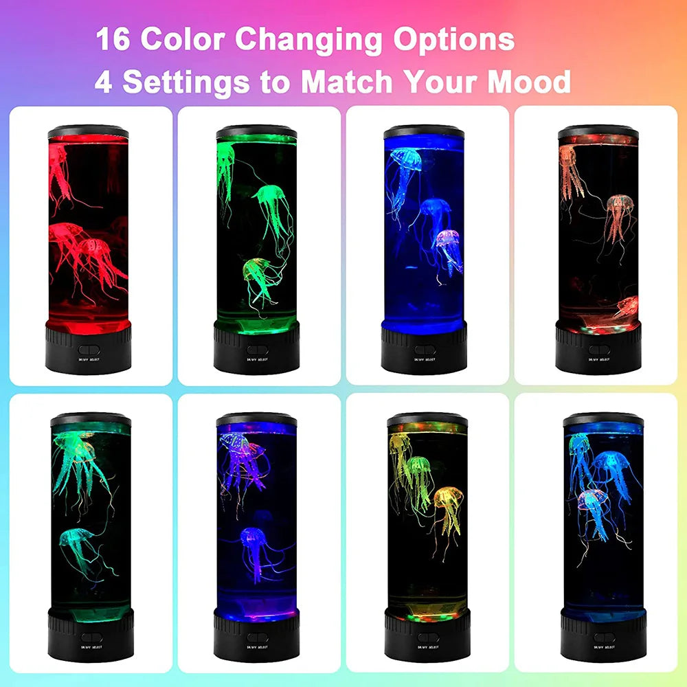 Color-Changing Jellyfish Lamp