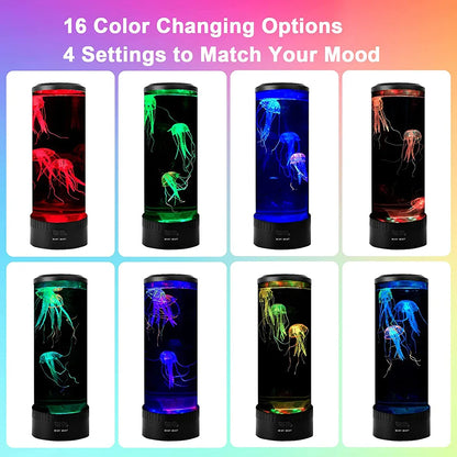 Color-Changing Jellyfish Lamp