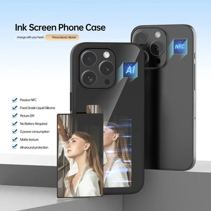 NFC E Ink Screen Phone Case