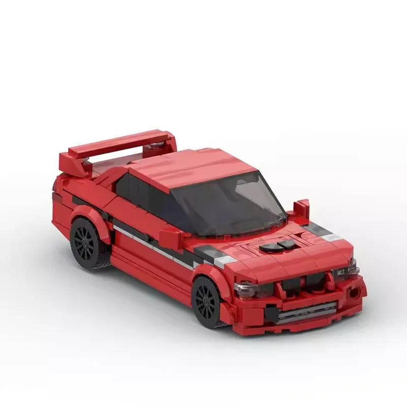 Mitsubishi EVO Sports Car Brick Set