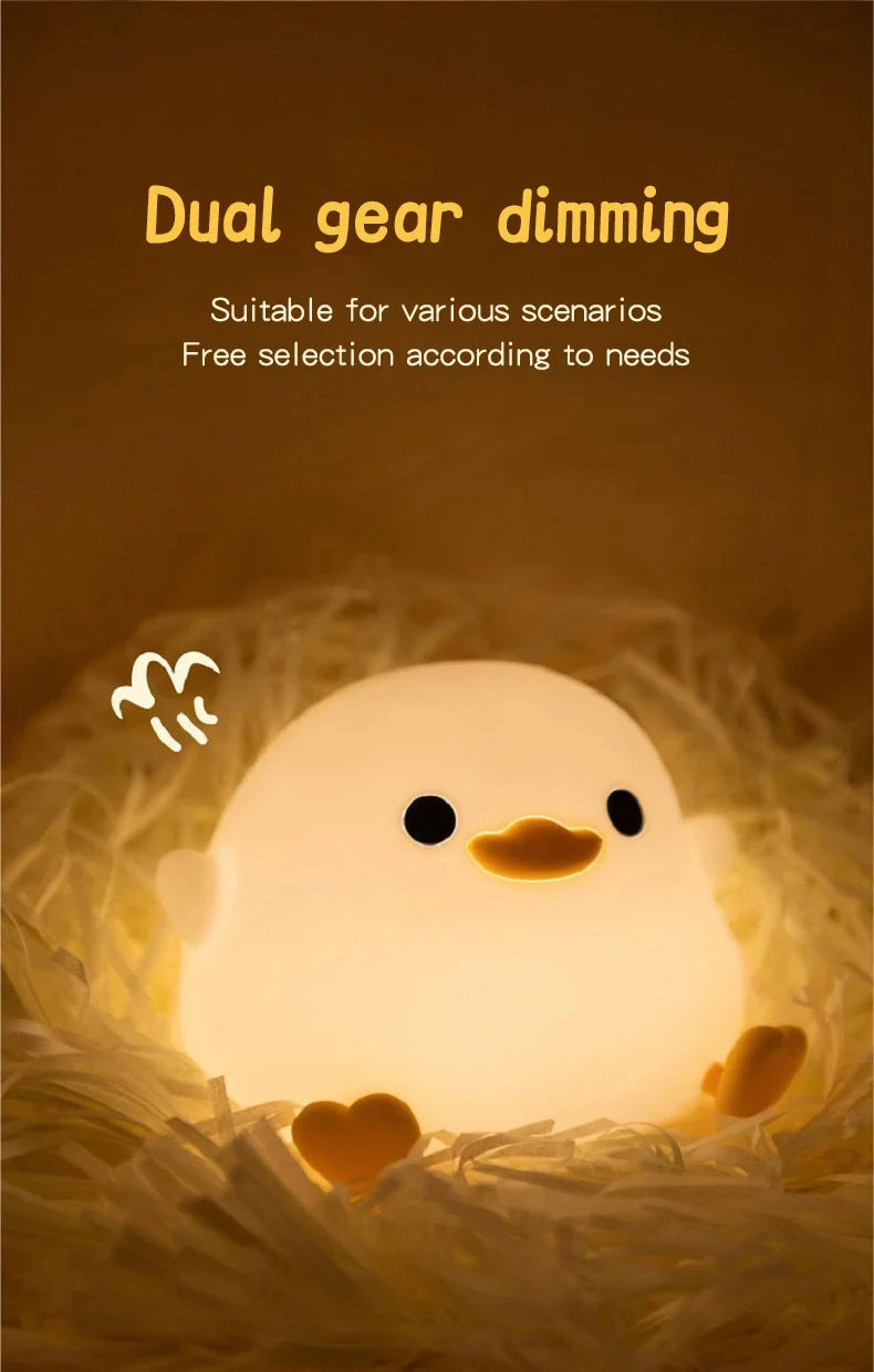 Cute Duck LED Night Light