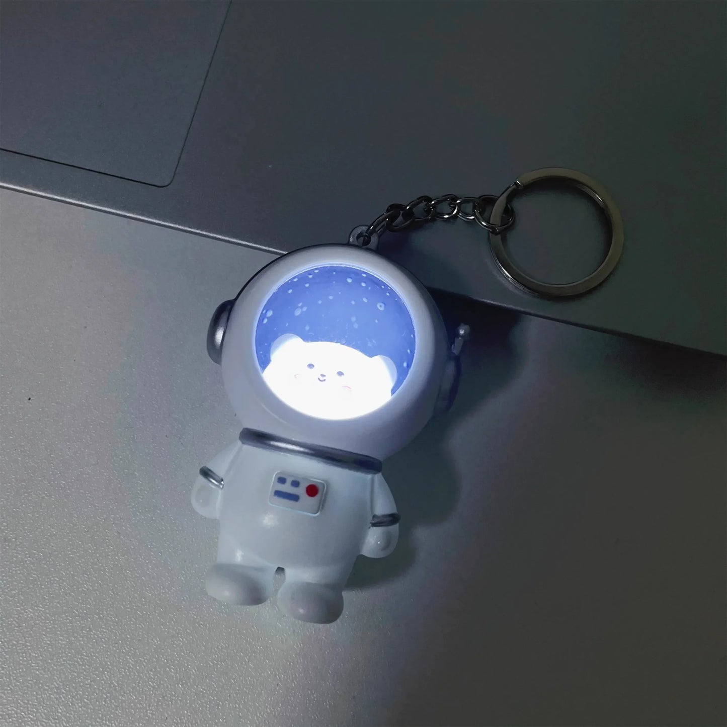 Astronaut & Bear Light-Up Keychains