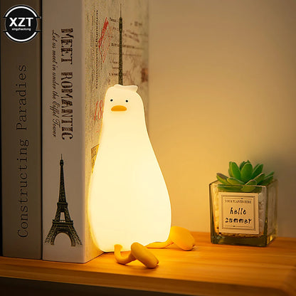 Rechargeable Cute Duck Nightlight