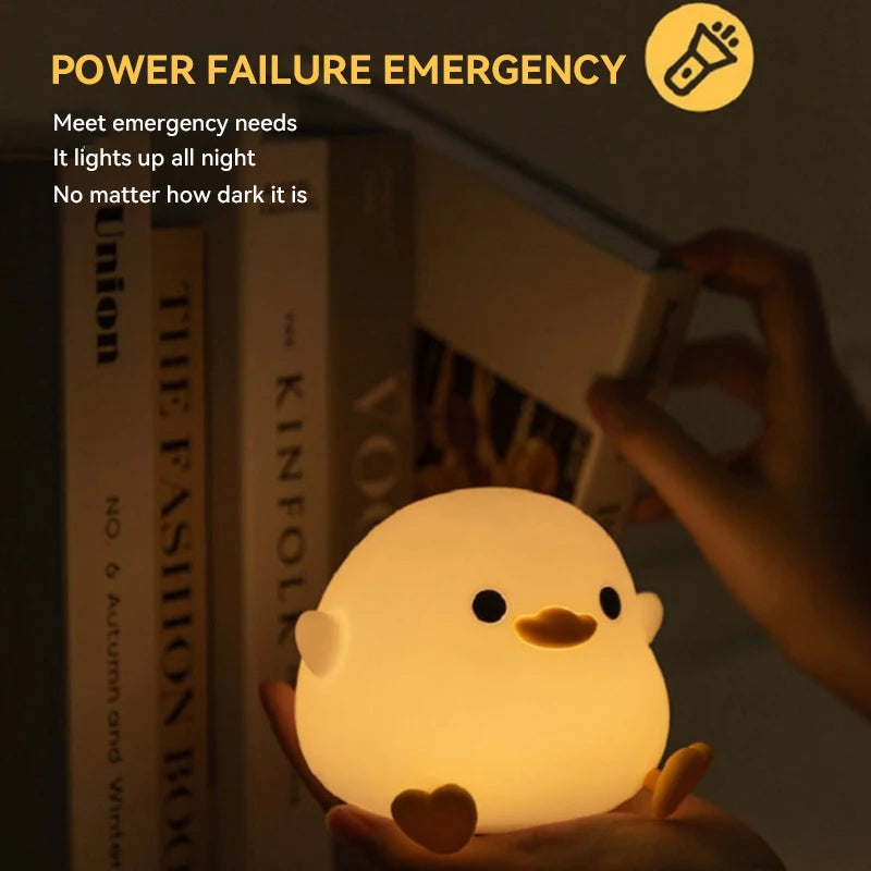 Cute Duck LED Night Light