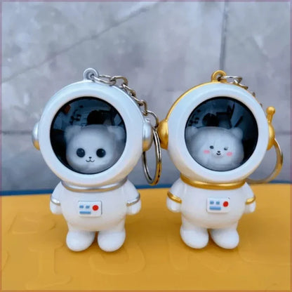 Astronaut & Bear Light-Up Keychains