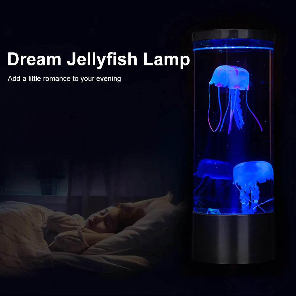 Color-Changing Jellyfish Lamp