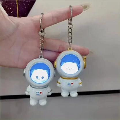 Astronaut & Bear Light-Up Keychains