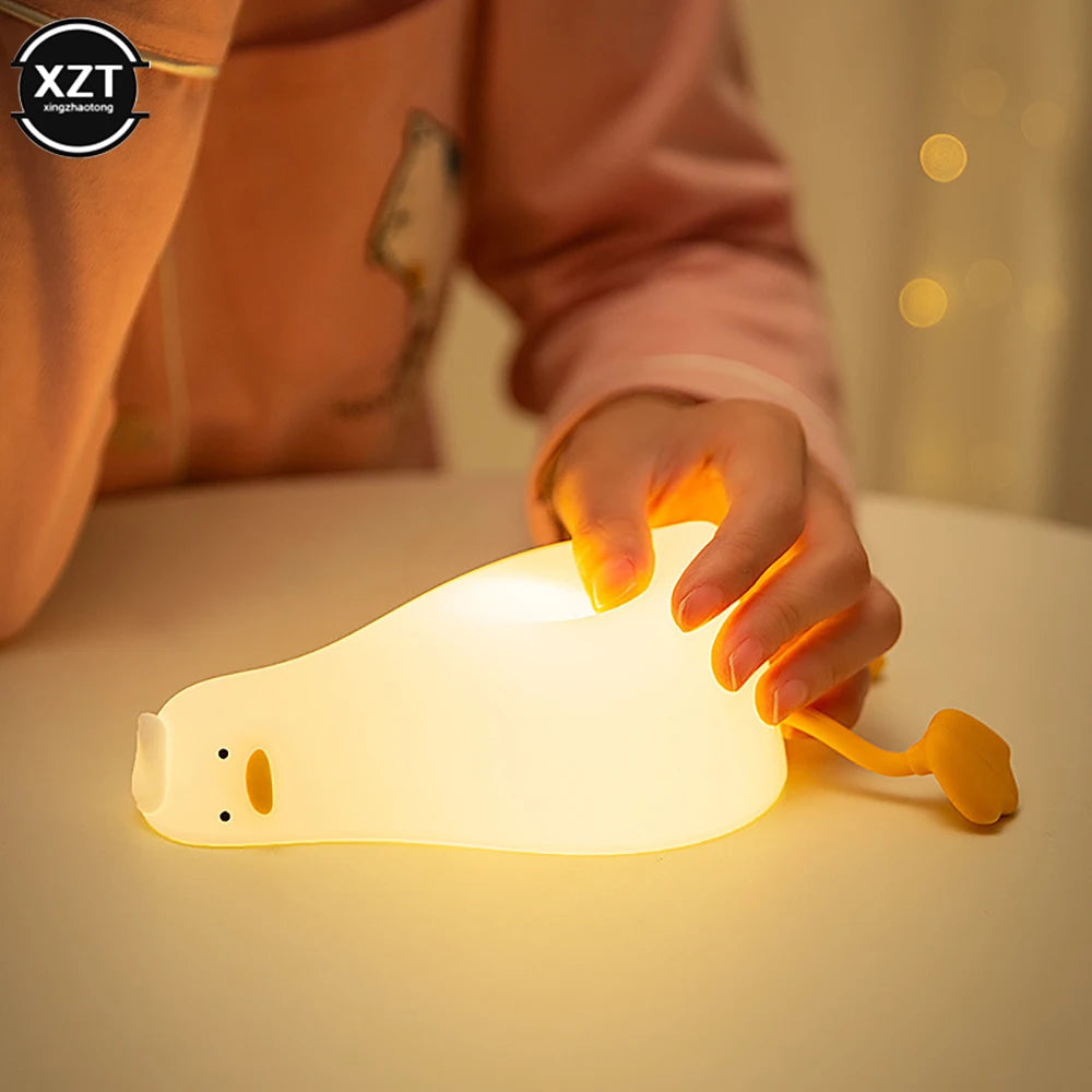 Rechargeable Cute Duck Nightlight