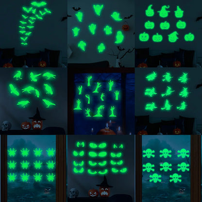 Halloween Luminous Wall Decals