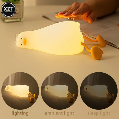 Rechargeable Cute Duck Nightlight