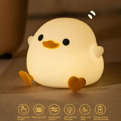 Cute Duck LED Night Light