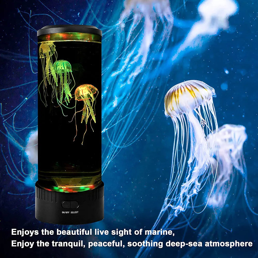 Color-Changing Jellyfish Lamp