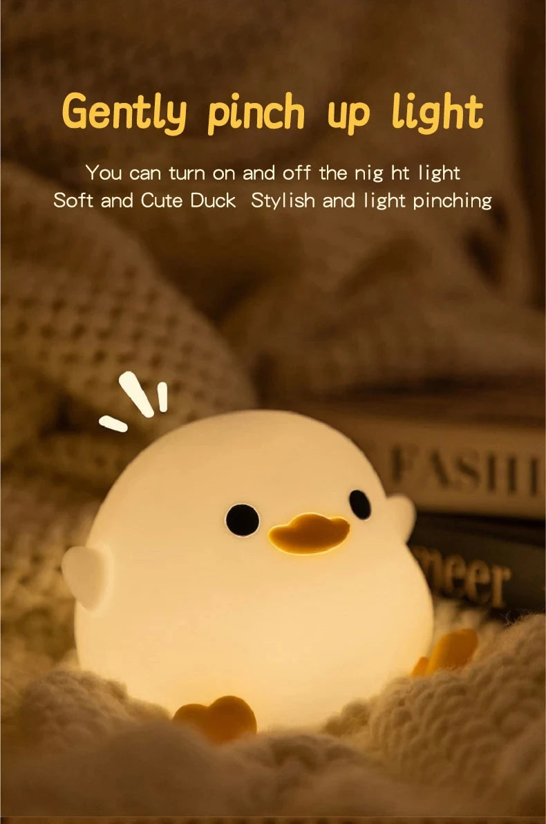 Cute Duck LED Night Light